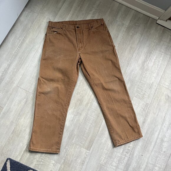 Set of 2 Dickies Men's Relaxed Fit Carpenter Duck Pants - 38x30 - Picture 2 of 10